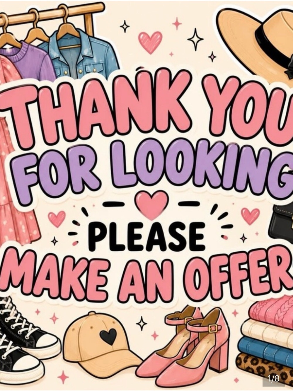 Thank You For Looking @Pink Steel Fashion- Please Make An Offer on any item !